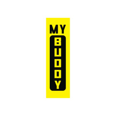 My Buddy, My Ride, My Forever Companion bumper sticker