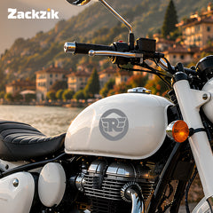 Vintage Winged R Logo Sticker Compatible for Royal Enfield Bikes