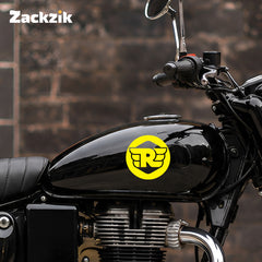 Vintage Winged R Logo Sticker Compatible for Royal Enfield Bikes