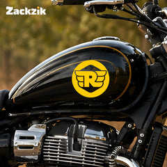 Vintage Winged R Logo Sticker Compatible for Royal Enfield Bikes