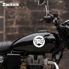 Vintage Winged R Logo Sticker Compatible for Royal Enfield Bikes