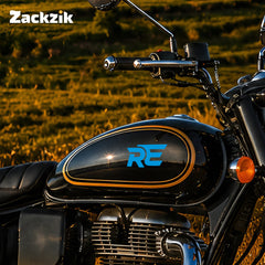 RE Logo Tank Sticker Compatible for Royal Enfield Bikes