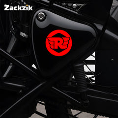 Vintage Winged R Logo Sticker Compatible for Royal Enfield Bikes