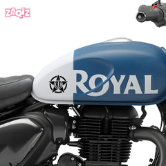 Royal Enfield RE Target Scope Logo Sticker for Bike Tank, Side Panel & Helmet