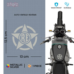 Royal Enfield RE Target Scope Logo Sticker for Bike Tank, Side Panel & Helmet