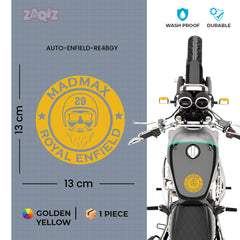 Royal Enfield Bullet 350 Winged Logo Sticker | Classic Rider Badge Decal