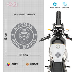 Royal Enfield Bullet 350 Winged Logo Sticker | Classic Rider Badge Decal