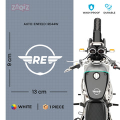 Royal Enfield RE Heritage Star Logo Sticker for Bike Tank, Side Panel & Helmet