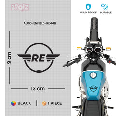 Royal Enfield RE Heritage Star Logo Sticker for Bike Tank, Side Panel & Helmet