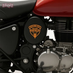 Inferno Skull Sticker Compatible with Royal Enfield Bullet & Helmet