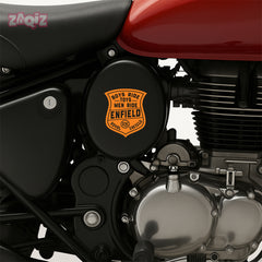 Iconic Royal Enfield Adventure Emblem Decal