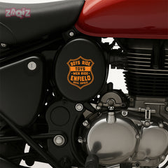 Classic Ride Royal Enfield Bike Sticker