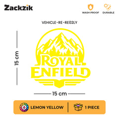 Adventure Mountain Tank Decal Compatible for Royal Enfield Bikes