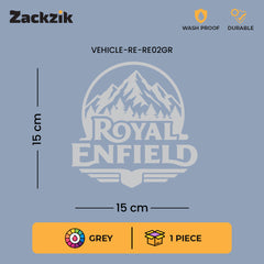 Adventure Mountain Tank Decal Compatible for Royal Enfield Bikes