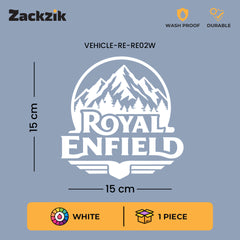 Adventure Mountain Tank Decal Compatible for Royal Enfield Bikes