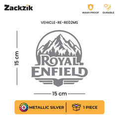 Adventure Mountain Tank Decal Compatible for Royal Enfield Bikes