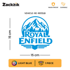 Adventure Mountain Tank Decal Compatible for Royal Enfield Bikes