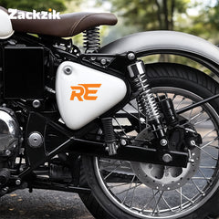 RE Logo Tank Sticker Compatible for Royal Enfield Bikes