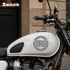 Vintage Winged R Logo Sticker Compatible for Royal Enfield Bikes