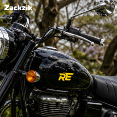 RE Logo Tank Sticker Compatible for Royal Enfield Bikes