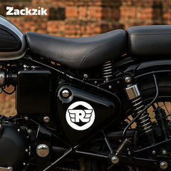 Vintage Winged R Logo Sticker Compatible for Royal Enfield Bikes