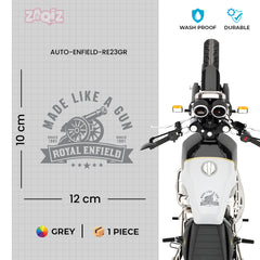 Bold Design Royal Enfield Shield Sticker