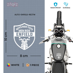 Royal Enfield Bullet 350 Classic Winged Logo Sticker for Tank & Side Panel
