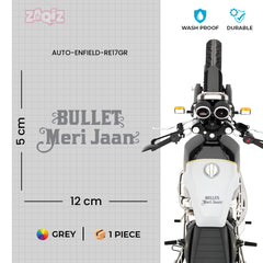 Royal Enfield Bullet Shield Decal