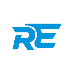 RE Logo Tank Sticker Compatible for Royal Enfield Bikes