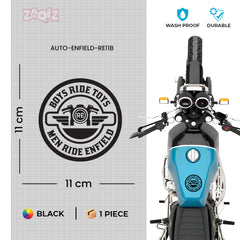 Premium Royal Enfield Logo Tank Sticker