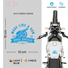 Bold Design Royal Enfield Shield Sticker