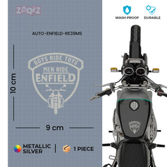 Inferno Skull Sticker Compatible with Royal Enfield Bullet & Helmet