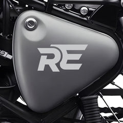RE Logo Tank Sticker Compatible for Royal Enfield Bikes