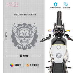 Durable Royal Enfield Bullet Bike Sticker