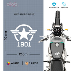 Royal Enfield Motorcycle Logo Sticker