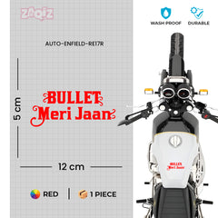 Royal Enfield Bullet Shield Decal