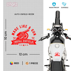 Bold Design Royal Enfield Shield Sticker