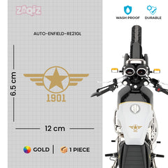 Royal Enfield Motorcycle Logo Sticker