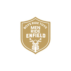 Royal Enfield Bullet Brotherhood Rider Badge Sticker – Waterproof Vinyl Decal