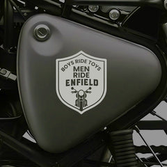 Royal Enfield Bullet Brotherhood Rider Badge Sticker – Waterproof Vinyl Decal