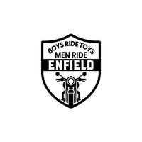 Royal Enfield Bullet 350 Classic Winged Logo Sticker for Tank & Side Panel