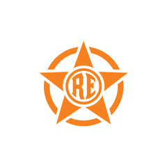 Royal Enfield RE Target Scope Logo Sticker for Bike Tank, Side Panel & Helmet