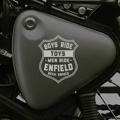 Classic Ride Royal Enfield Bike Sticker
