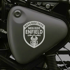 Boys Ride Toys Men Ride Enfield Sticker for Royal Enfield Bullet 350 & 550