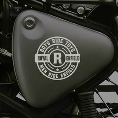 Elegant Royal Enfield Decal for Riders