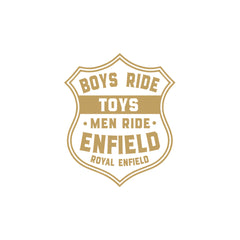 Classic Ride Royal Enfield Bike Sticker