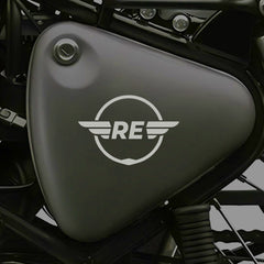 Royal Enfield RE Heritage Star Logo Sticker for Bike Tank, Side Panel & Helmet