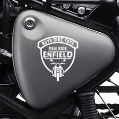 Inferno Skull Sticker Compatible with Royal Enfield Bullet & Helmet
