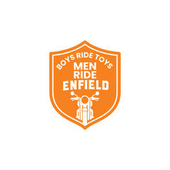 Royal Enfield Bullet Brotherhood Rider Badge Sticker – Waterproof Vinyl Decal