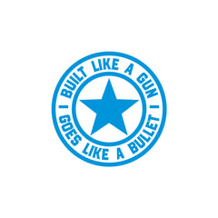 Boys Ride Toys Men Ride Enfield Sticker for Royal Enfield Bullet 350 & 550